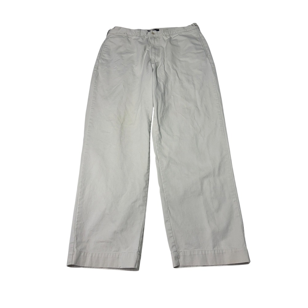 Vintage Polo Ralph Lauren Philip Pant Khaki Chino Made USA Mens 36x31
